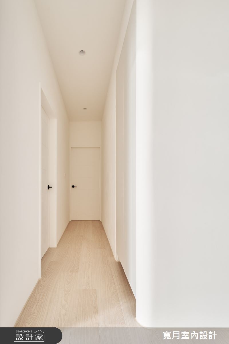 22坪新成屋(5年以下)＿北歐風走廊案例圖片＿寬月室內裝修設計股份有限公司＿寬月_4｜純樸·和煦·拾光之8