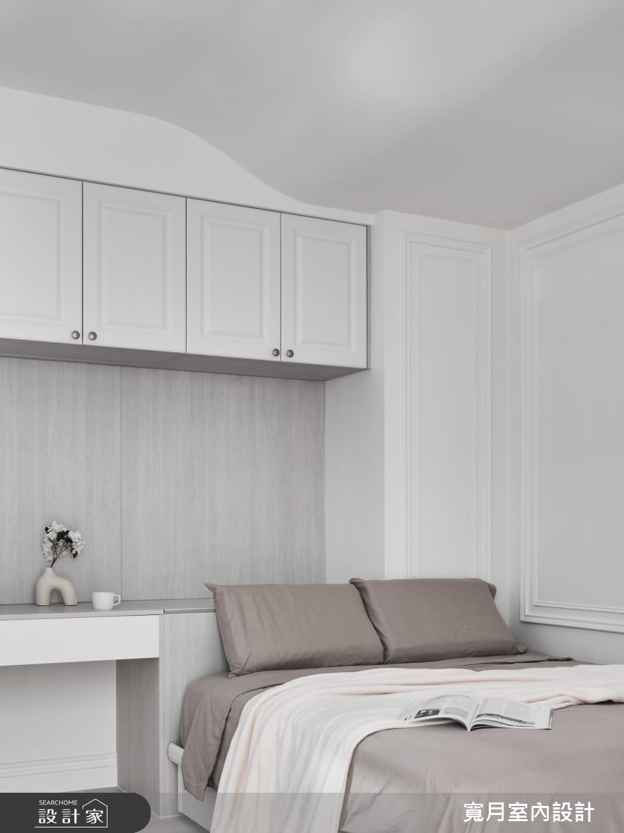 33坪新成屋(5年以下)＿混搭風臥室案例圖片＿寬月室內裝修設計股份有限公司＿寬月_6｜典雅·柔暄·輝映之24