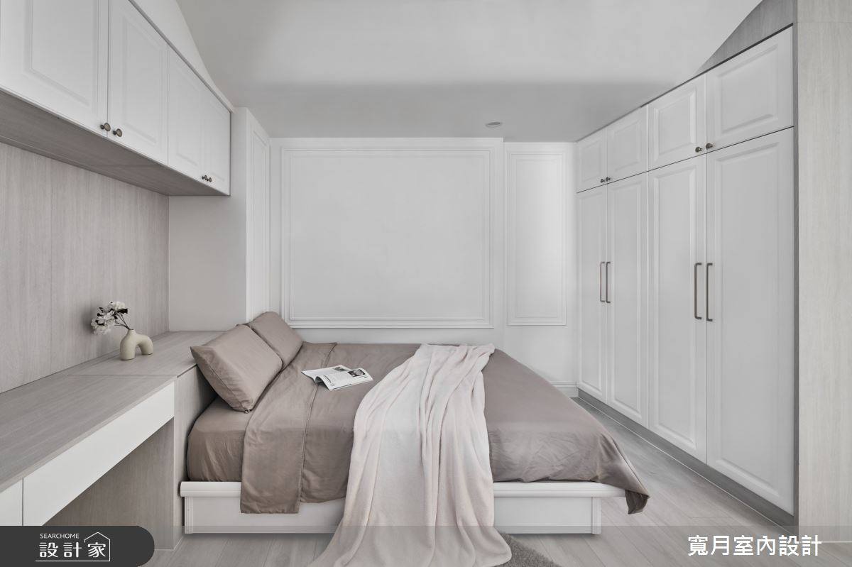 33坪新成屋(5年以下)＿混搭風臥室案例圖片＿寬月室內裝修設計股份有限公司＿寬月_6｜典雅·柔暄·輝映之25
