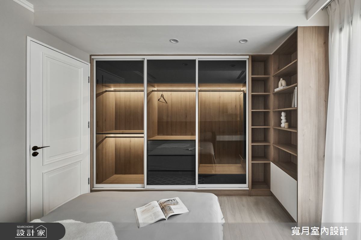 33坪新成屋(5年以下)＿混搭風臥室案例圖片＿寬月室內裝修設計股份有限公司＿寬月_6｜典雅·柔暄·輝映之18