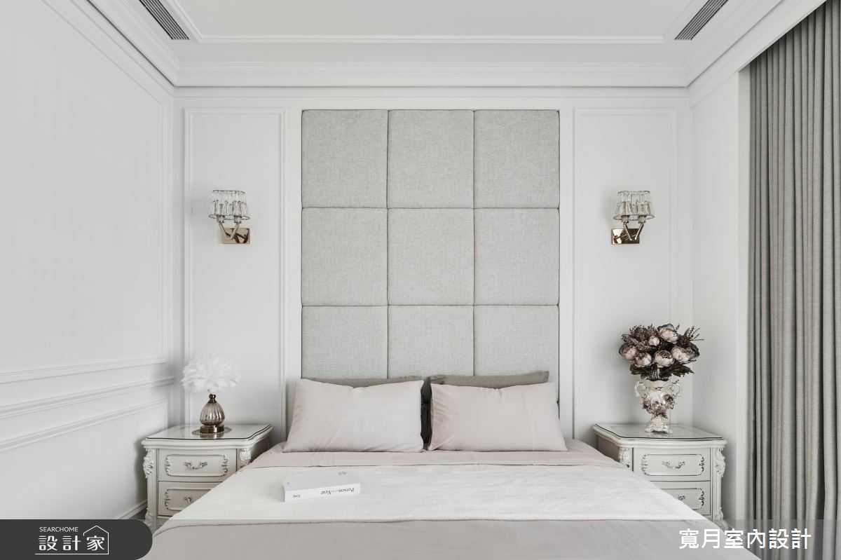 33坪新成屋(5年以下)＿混搭風臥室案例圖片＿寬月室內裝修設計股份有限公司＿寬月_6｜典雅·柔暄·輝映之17