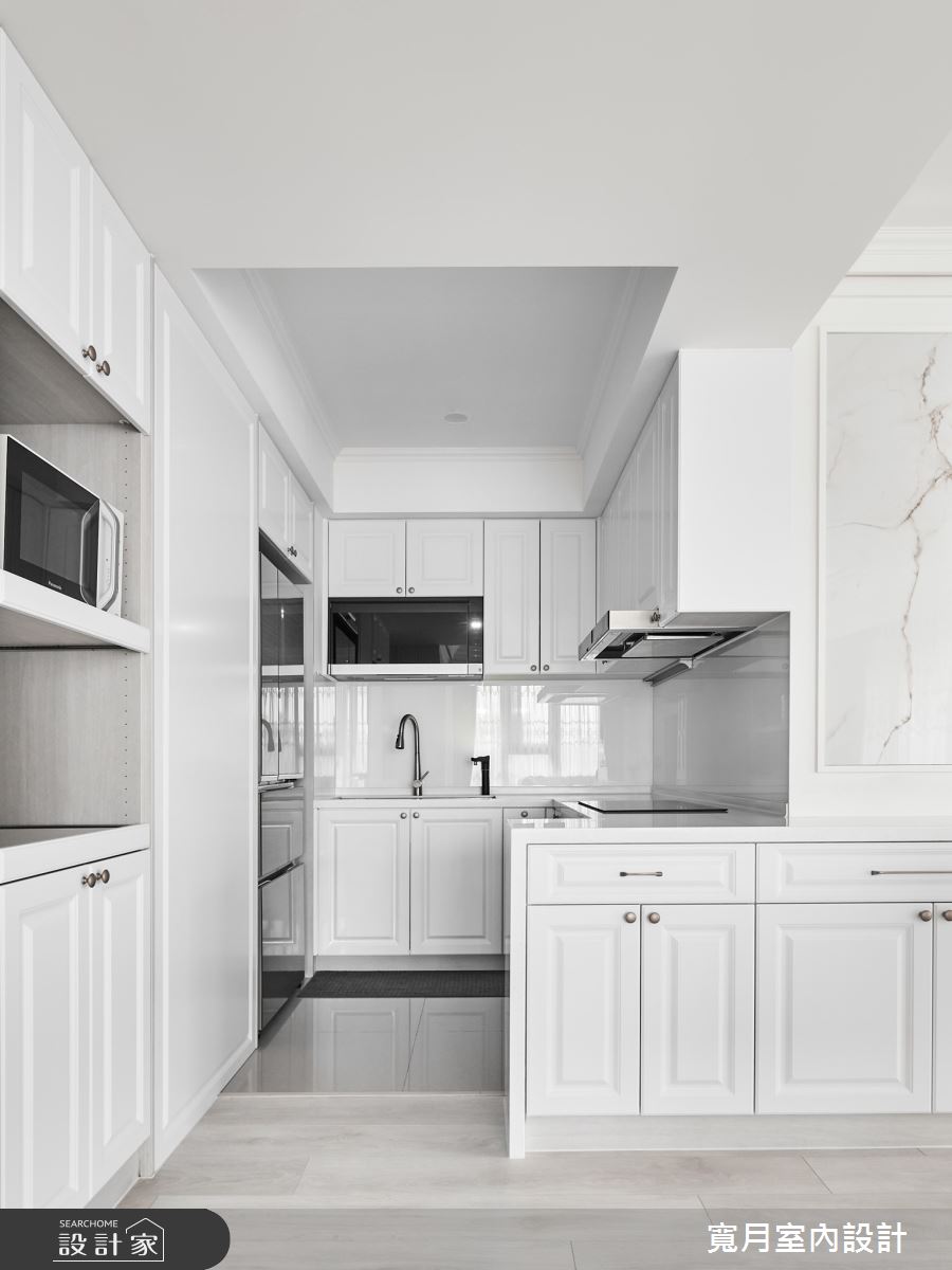 33坪新成屋(5年以下)＿混搭風廚房案例圖片＿寬月室內裝修設計股份有限公司＿寬月_6｜典雅·柔暄·輝映之9