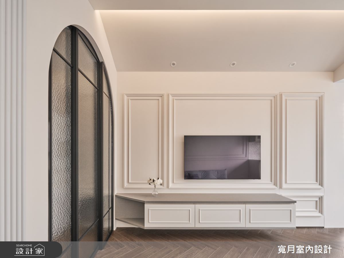 15坪新成屋(5年以下)＿美式風客廳案例圖片＿寬月室內裝修設計股份有限公司＿寬月_7｜怡人·雅緻·旖旎之3