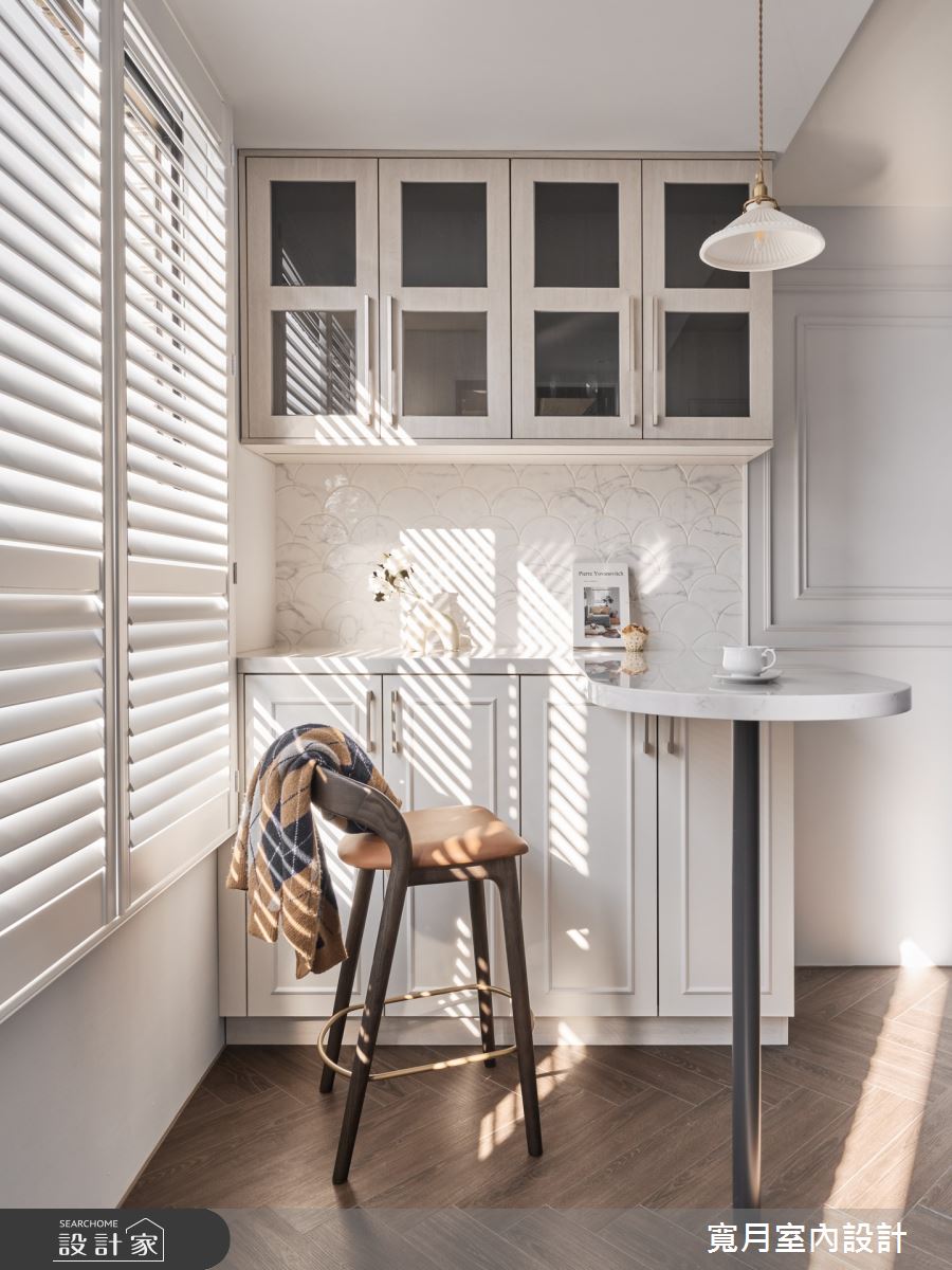 15坪新成屋(5年以下)＿美式風餐廳案例圖片＿寬月室內裝修設計股份有限公司＿寬月_7｜怡人·雅緻·旖旎之6