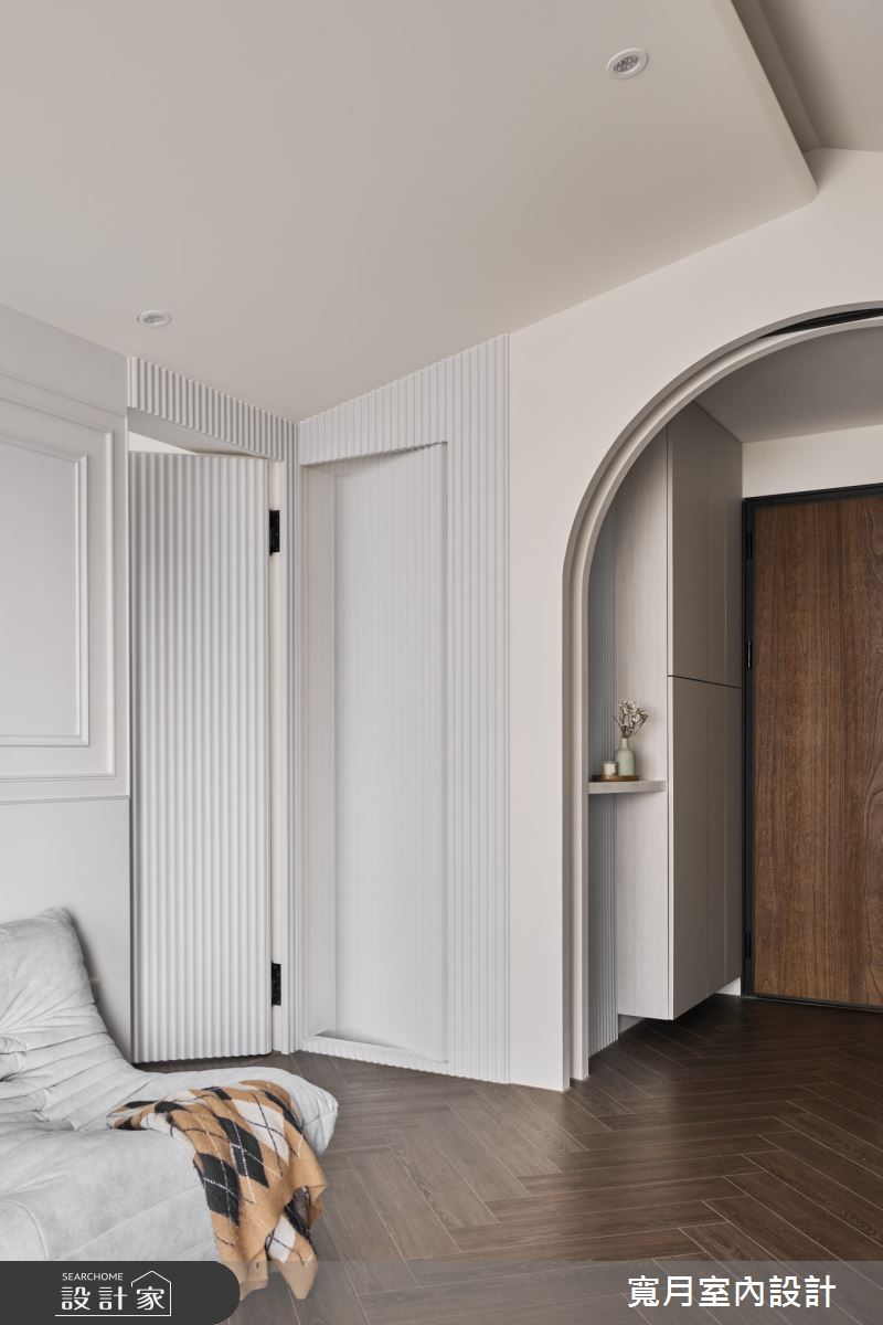 15坪新成屋(5年以下)＿美式風玄關客廳案例圖片＿寬月室內裝修設計股份有限公司＿寬月_7｜怡人·雅緻·旖旎之9