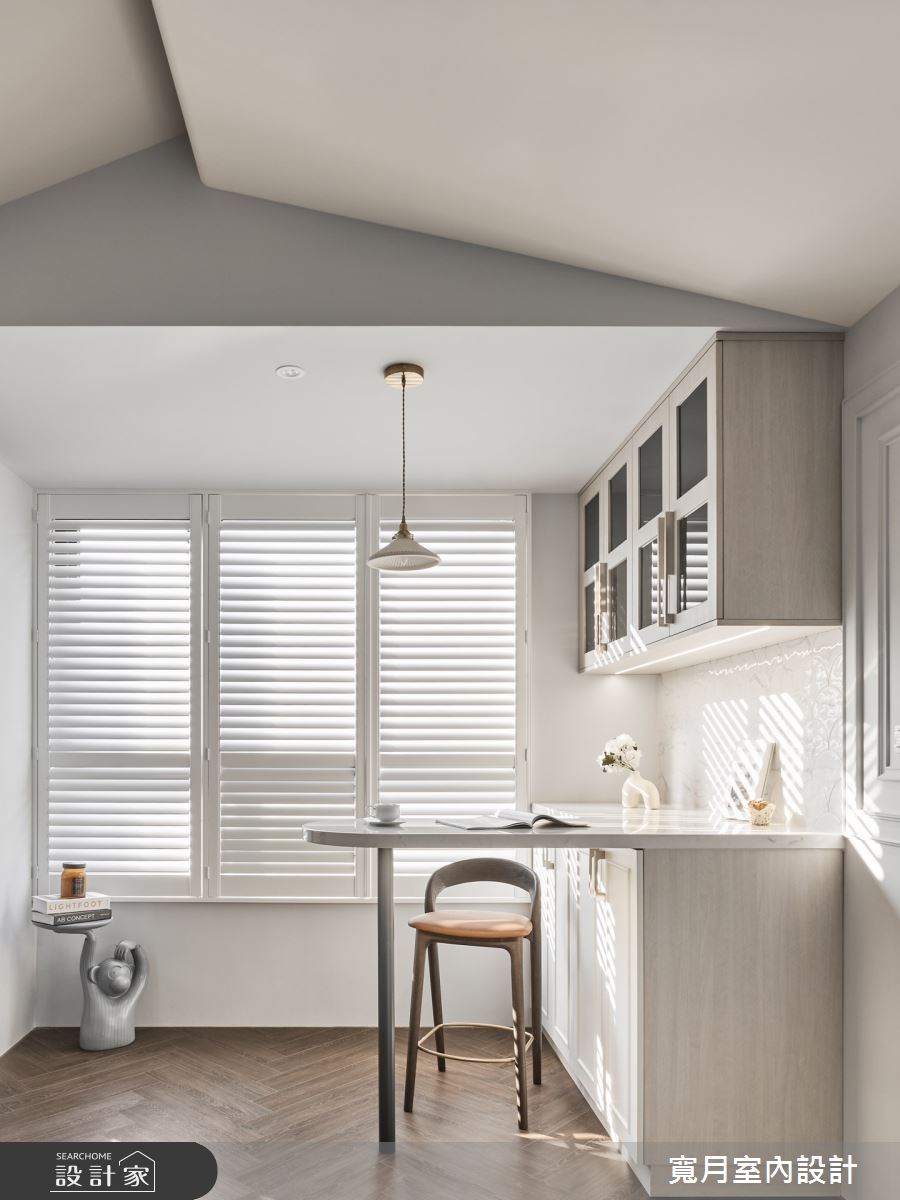 15坪新成屋(5年以下)＿美式風餐廳吧檯案例圖片＿寬月室內裝修設計股份有限公司＿寬月_7｜怡人·雅緻·旖旎之5