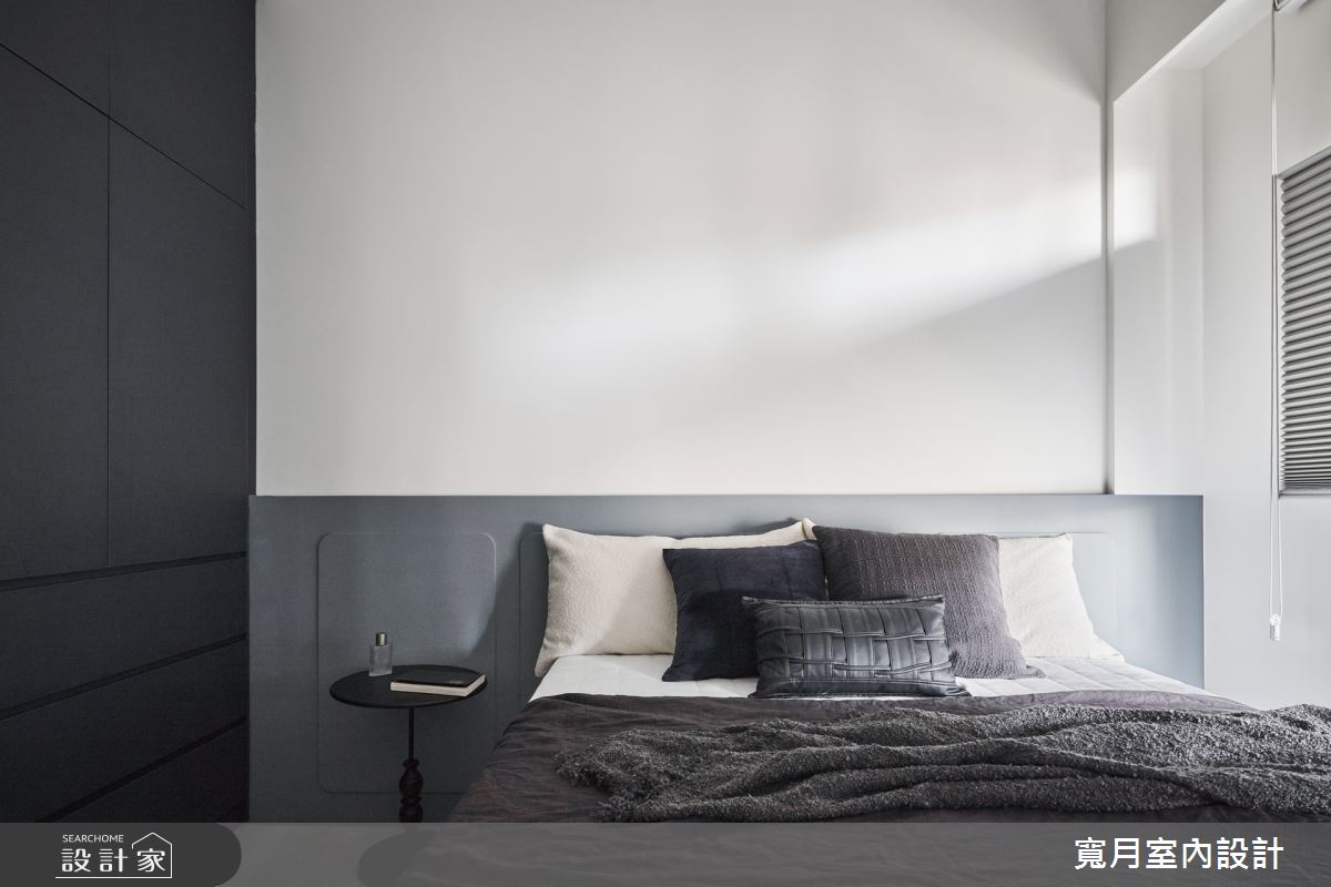 33坪新成屋(5年以下)＿現代美式風臥室案例圖片＿寬月室內裝修設計股份有限公司＿寬月_8｜幽靜·清新·質樸之15