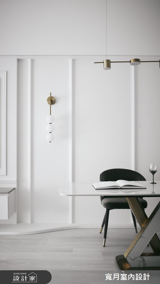 33坪新成屋(5年以下)＿現代美式風餐廳案例圖片＿寬月室內裝修設計股份有限公司＿寬月_8｜幽靜·清新·質樸之10