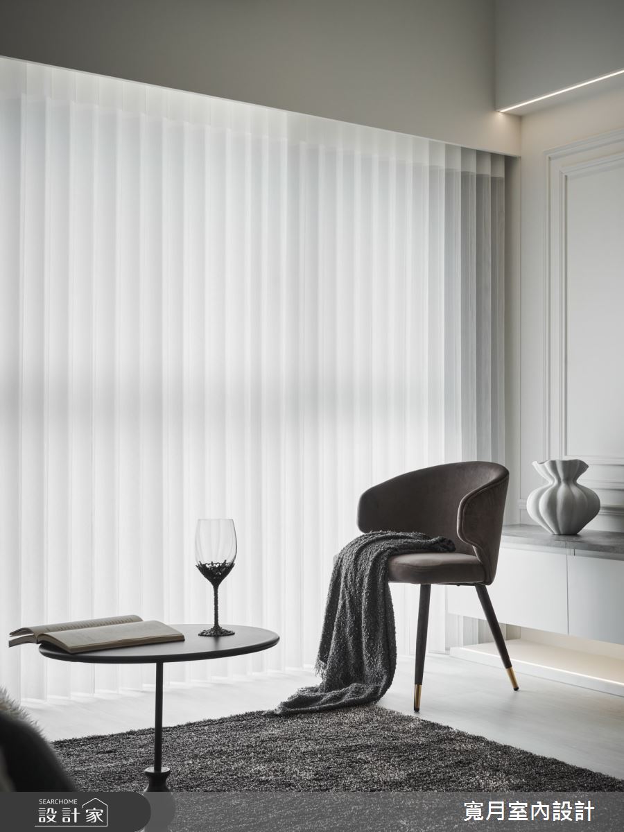 33坪新成屋(5年以下)＿現代美式風客廳案例圖片＿寬月室內裝修設計股份有限公司＿寬月_8｜幽靜·清新·質樸之9