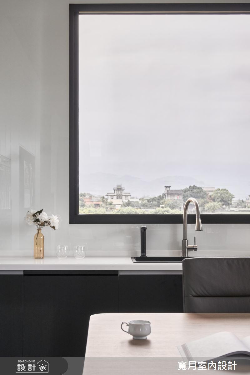 100坪新成屋(5年以下)＿北歐風餐廳廚房案例圖片＿寬月室內裝修設計股份有限公司＿寬月_10｜淡雅·旖麗·明淨之8