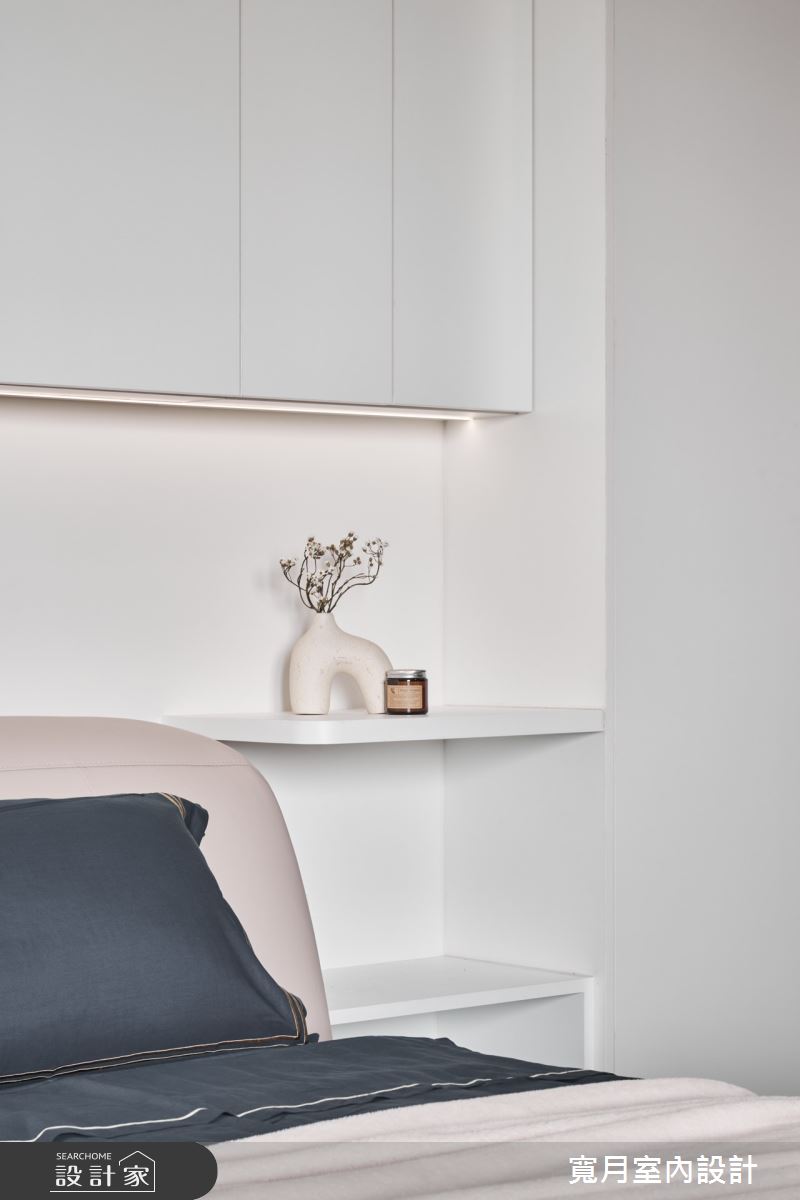 100坪新成屋(5年以下)＿北歐風臥室案例圖片＿寬月室內裝修設計股份有限公司＿寬月_10｜淡雅·旖麗·明淨之18