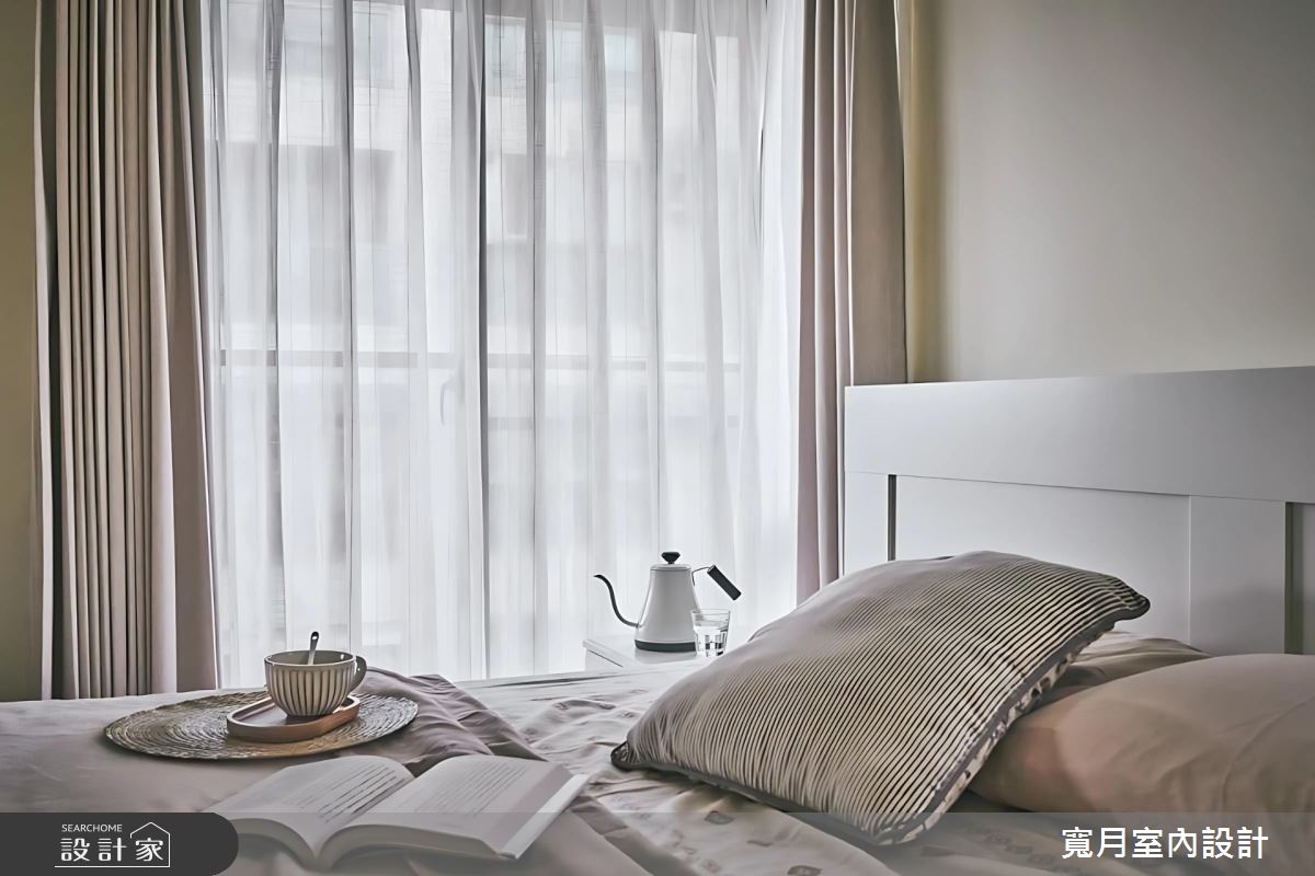 19坪老屋(16~30年)＿北歐風臥室案例圖片＿寬月室內裝修設計股份有限公司＿寬月_16｜清淺之7
