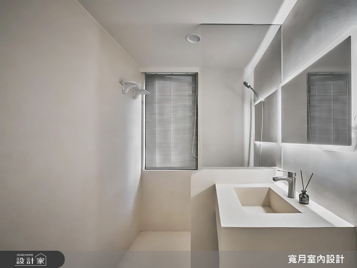 19坪老屋(16~30年)＿北歐風浴室案例圖片＿寬月室內裝修設計股份有限公司＿寬月_16｜清淺之10