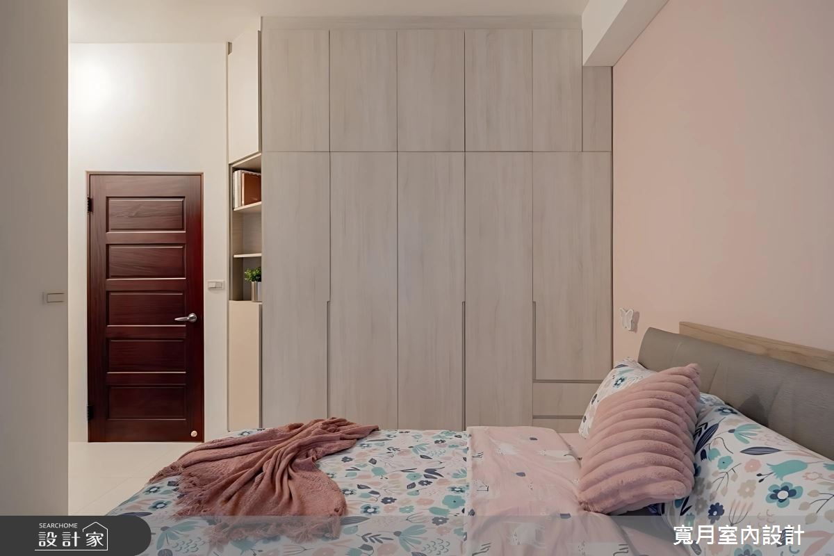 60坪新成屋(5年以下)＿北歐風臥室案例圖片＿寬月室內裝修設計股份有限公司＿寬月_17｜清辭麗曲之13