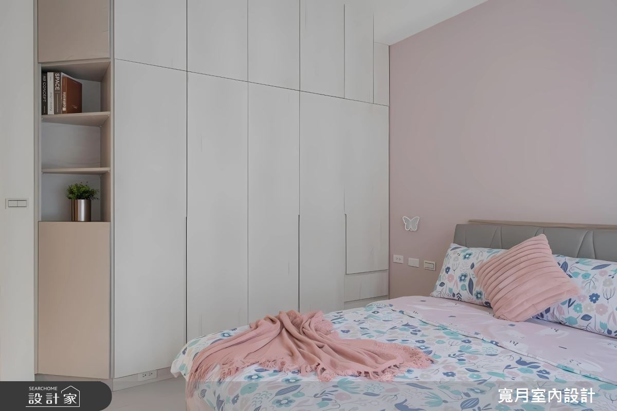 60坪新成屋(5年以下)＿北歐風臥室案例圖片＿寬月室內裝修設計股份有限公司＿寬月_17｜清辭麗曲之12
