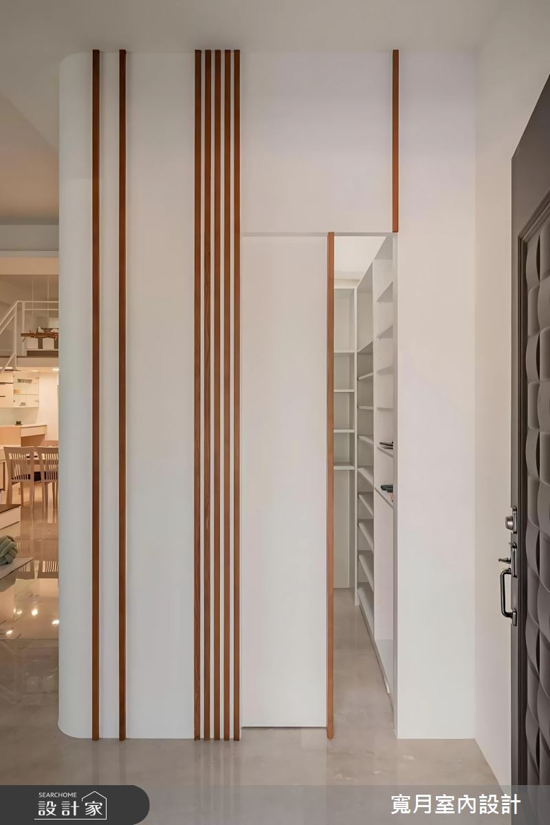 40坪新成屋(5年以下)＿北歐風玄關案例圖片＿寬月室內裝修設計股份有限公司＿寬月_18｜漫漫之10
