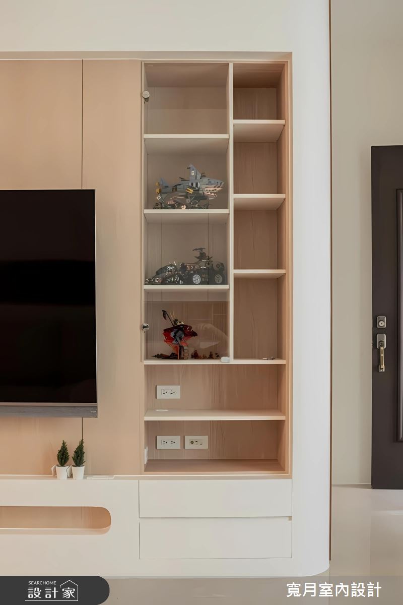 40坪新成屋(5年以下)＿北歐風客廳案例圖片＿寬月室內裝修設計股份有限公司＿寬月_18｜漫漫之12