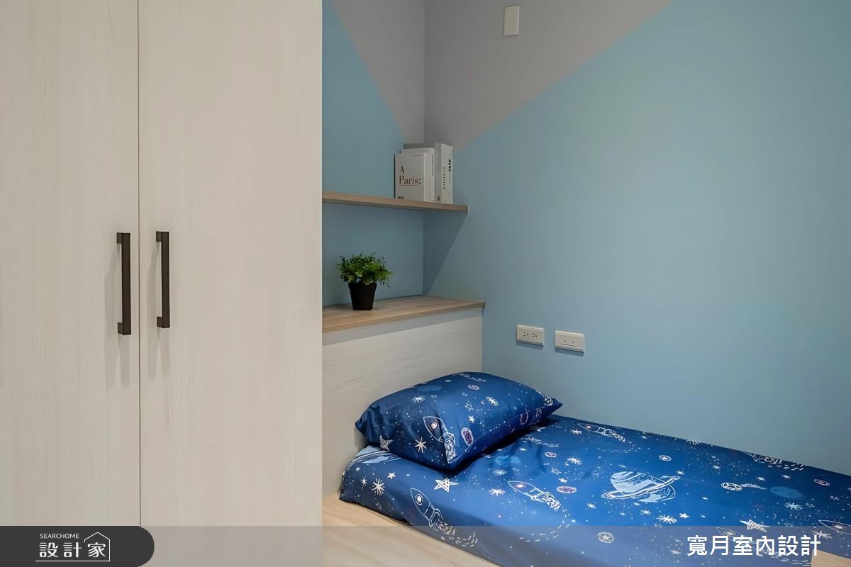 75坪老屋(16~30年)＿北歐風臥室案例圖片＿寬月室內裝修設計股份有限公司＿寬月_19｜漫步北歐之20