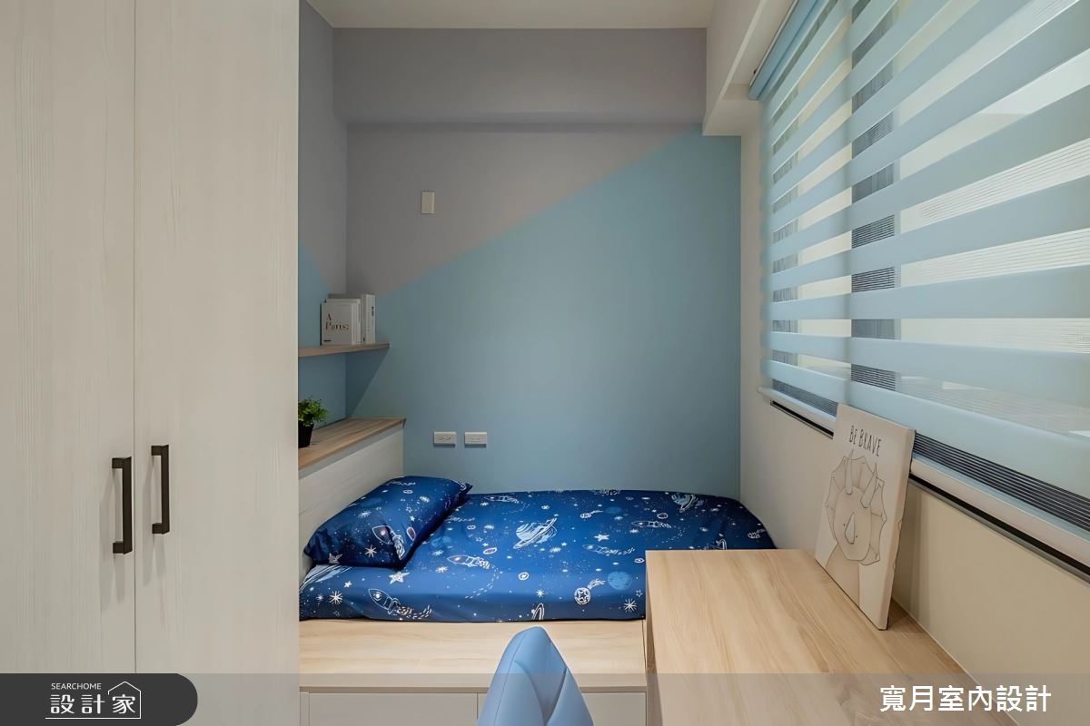 75坪老屋(16~30年)＿北歐風臥室案例圖片＿寬月室內裝修設計股份有限公司＿寬月_19｜漫步北歐之19