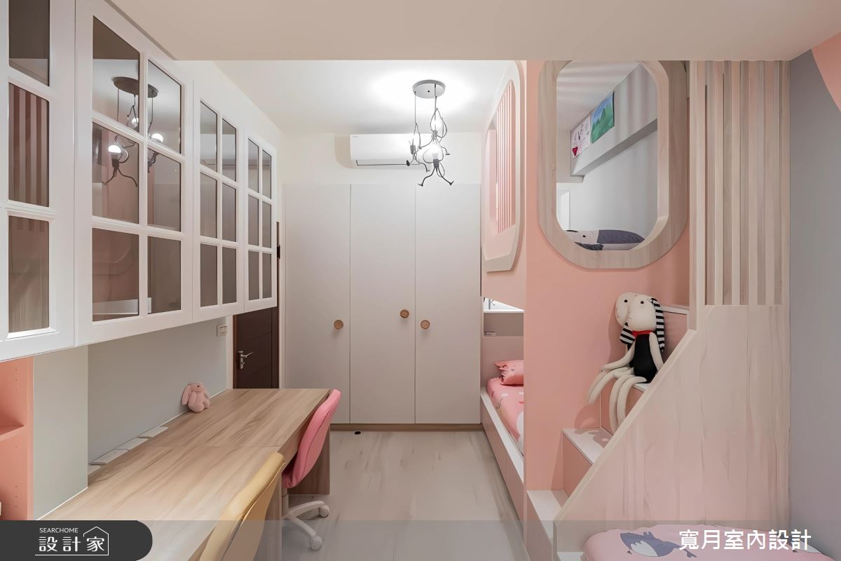 75坪老屋(16~30年)＿北歐風臥室兒童房兒童房案例圖片＿寬月室內裝修設計股份有限公司＿寬月_19｜漫步北歐之18