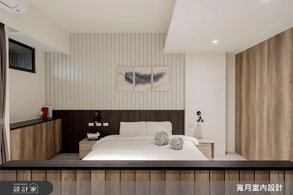 75坪老屋(16~30年)＿北歐風臥室案例圖片＿寬月室內裝修設計股份有限公司＿寬月_19｜漫步北歐之7