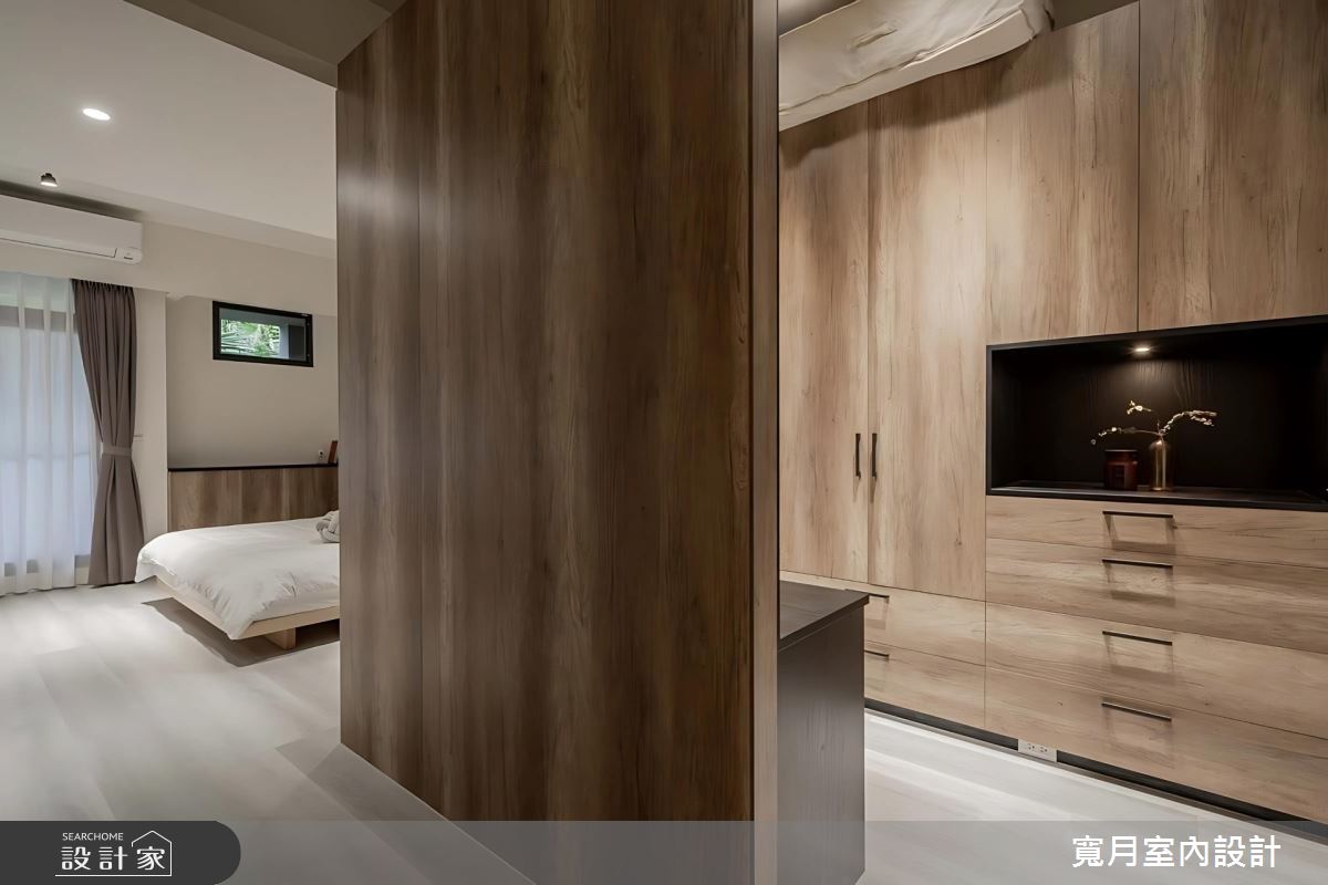 75坪老屋(16~30年)＿北歐風臥室更衣間案例圖片＿寬月室內裝修設計股份有限公司＿寬月_19｜漫步北歐之10
