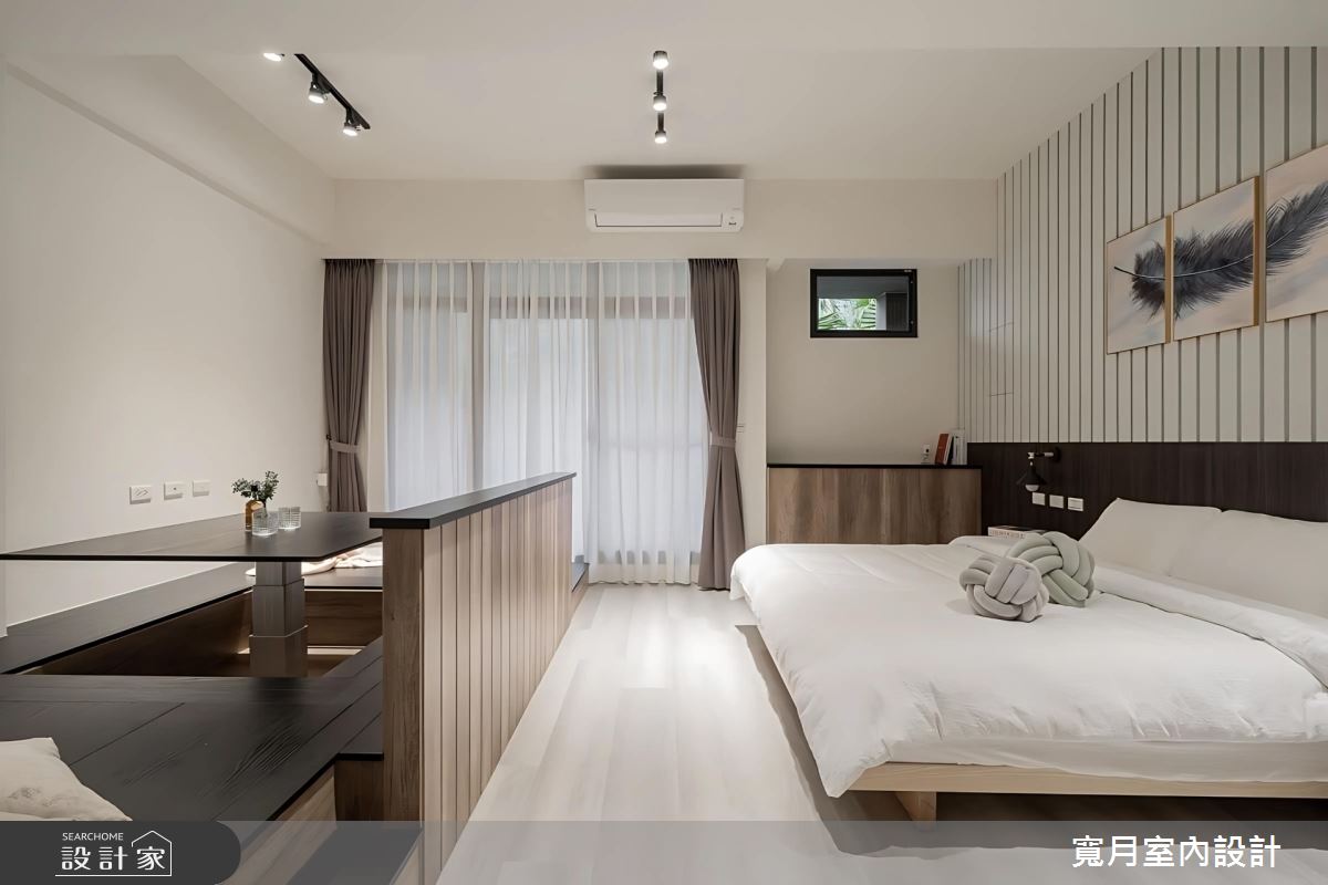 75坪老屋(16~30年)＿北歐風臥室案例圖片＿寬月室內裝修設計股份有限公司＿寬月_19｜漫步北歐之9