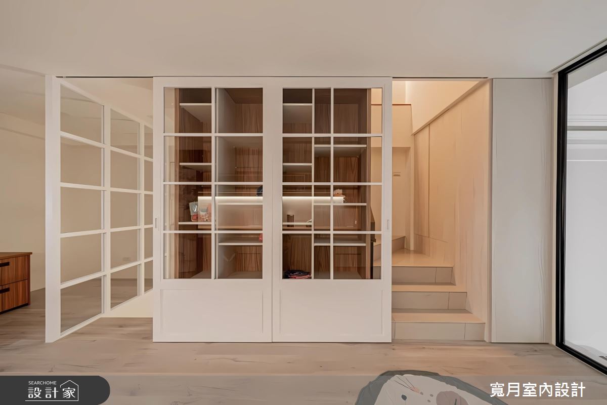 42坪新成屋(5年以下)＿美式風書房樓梯案例圖片＿寬月室內裝修設計股份有限公司＿寬月_21｜鄉居之15