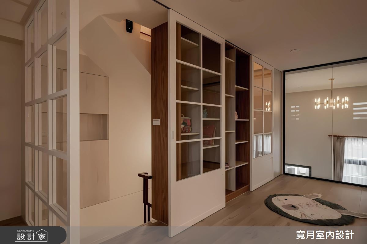 42坪新成屋(5年以下)＿美式風書房樓梯案例圖片＿寬月室內裝修設計股份有限公司＿寬月_21｜鄉居之13