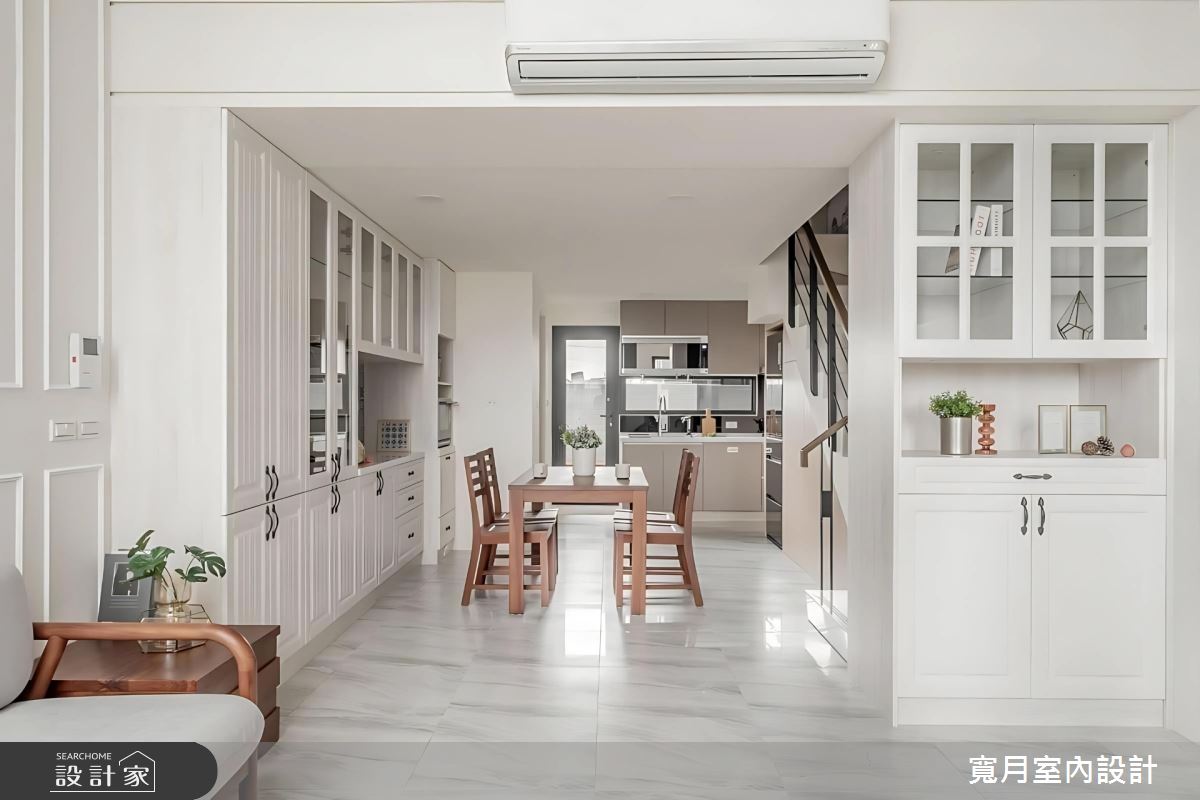 42坪新成屋(5年以下)＿美式風餐廳廚房案例圖片＿寬月室內裝修設計股份有限公司＿寬月_21｜鄉居之7