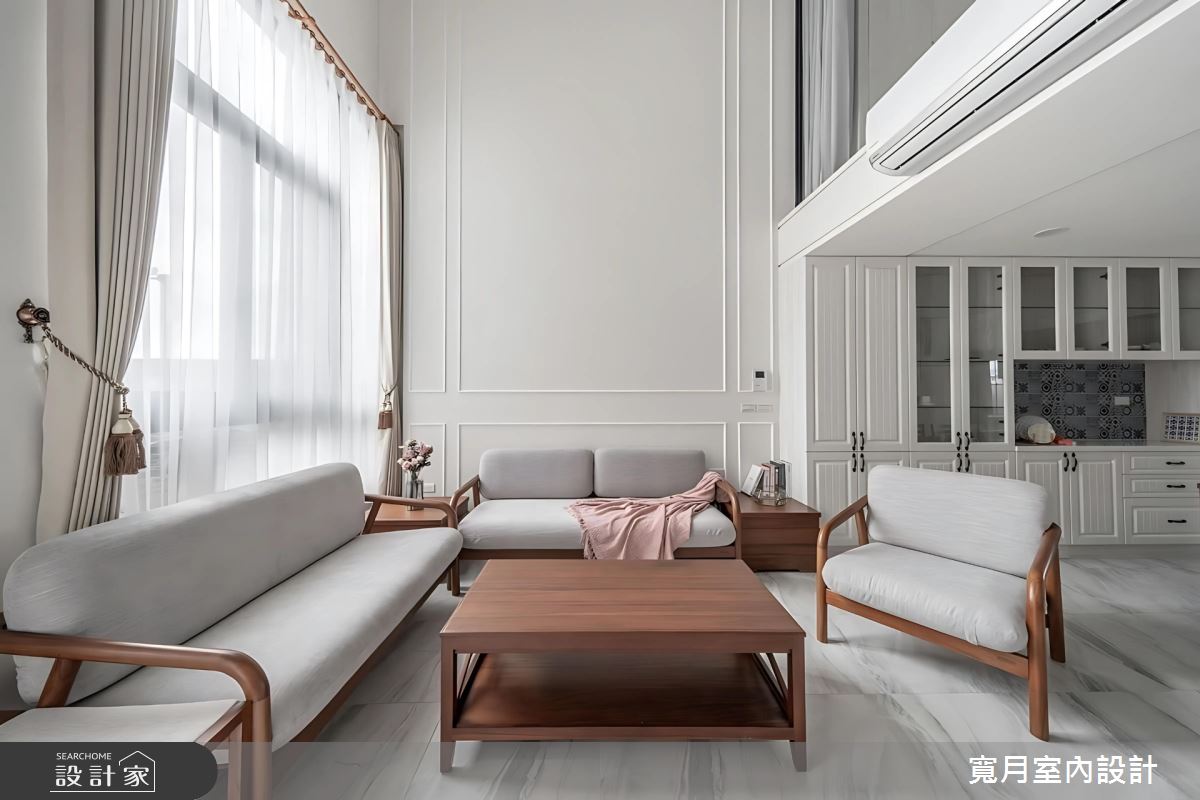42坪新成屋(5年以下)＿美式風客廳案例圖片＿寬月室內裝修設計股份有限公司＿寬月_21｜鄉居之6