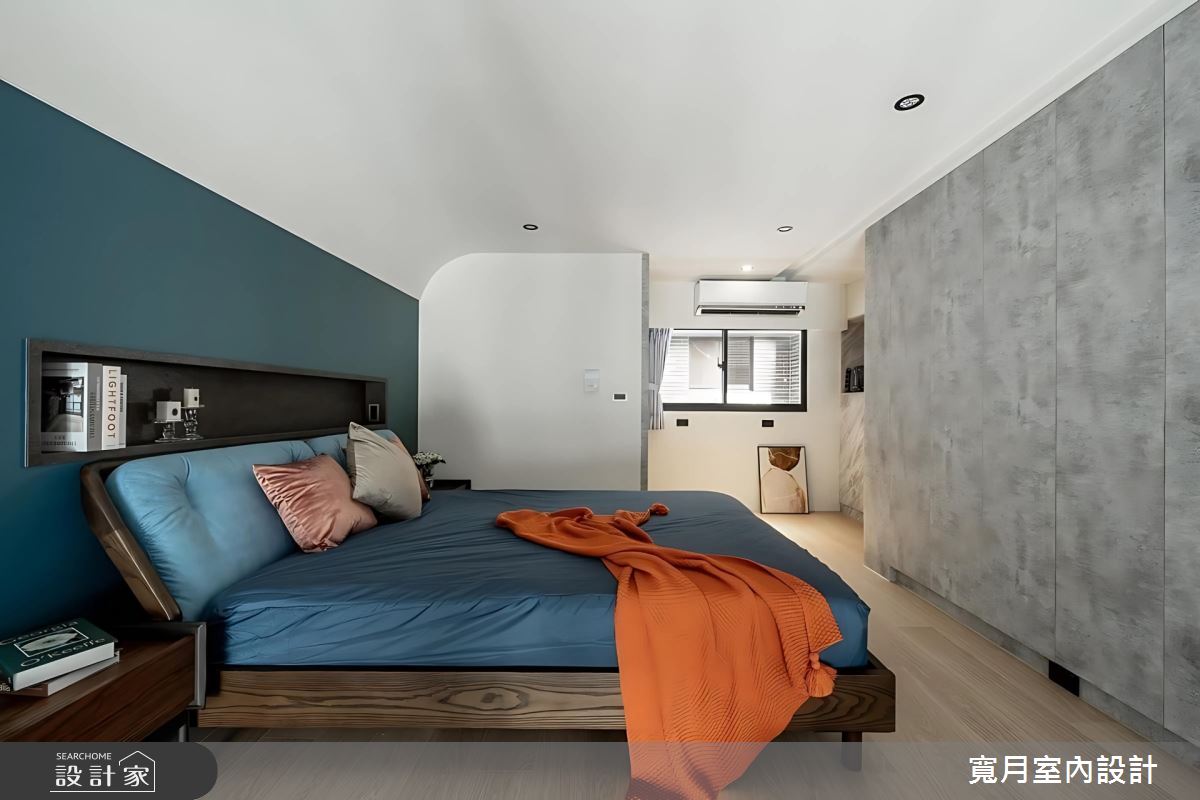 52坪預售屋＿現代風臥室案例圖片＿寬月室內裝修設計股份有限公司＿寬月_22｜沐光之18