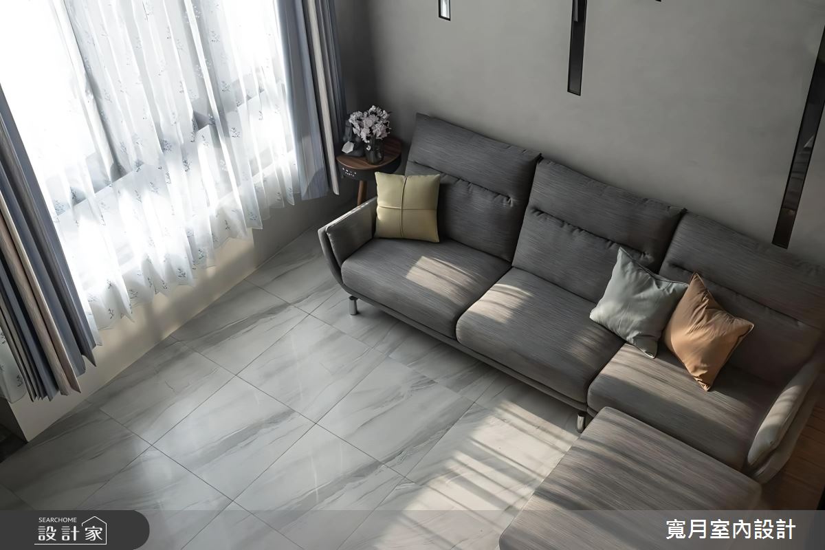 52坪預售屋＿現代風客廳案例圖片＿寬月室內裝修設計股份有限公司＿寬月_22｜沐光之8