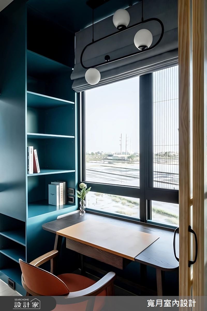52坪預售屋＿現代風書房工作區案例圖片＿寬月室內裝修設計股份有限公司＿寬月_22｜沐光之14