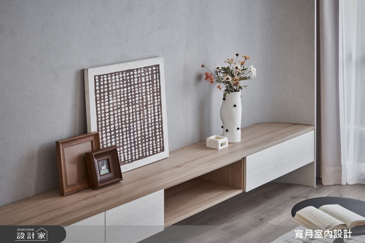 30坪新成屋(5年以下)＿北歐風客廳案例圖片＿寬月室內裝修設計股份有限公司＿寬月_24｜輕柔・舒心・和暖之6