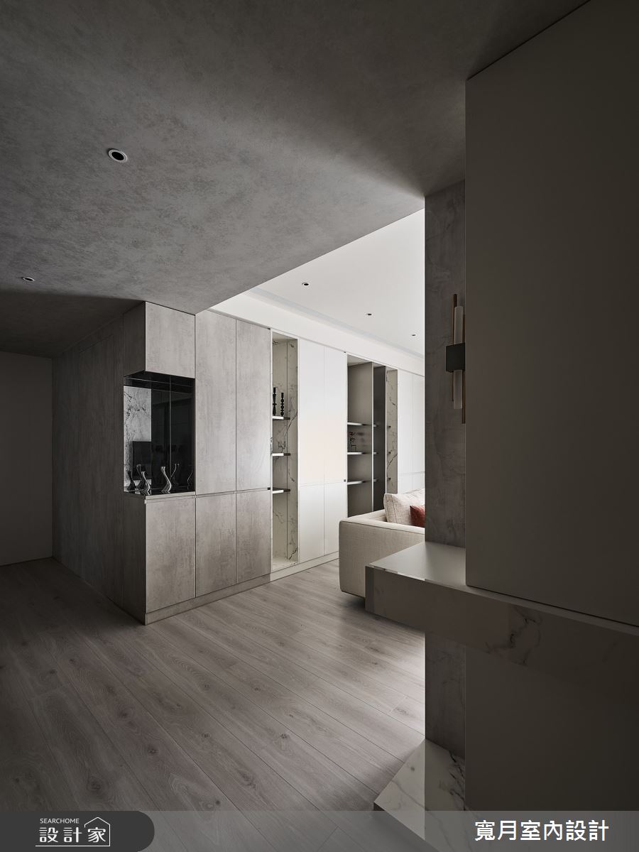 35坪中古屋(5~15年)＿現代奢華風客廳案例圖片＿寬月室內裝修設計股份有限公司＿寬月_26｜沈穩・雅逸・醇厚之4