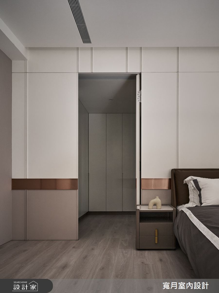 35坪中古屋(5~15年)＿現代奢華風臥室案例圖片＿寬月室內裝修設計股份有限公司＿寬月_26｜沈穩・雅逸・醇厚之15