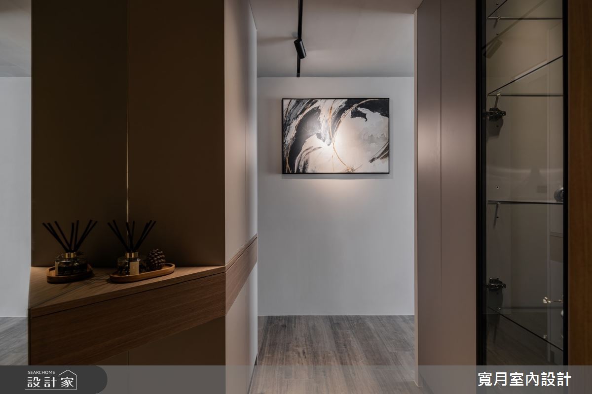 15坪新成屋(5年以下)＿現代風玄關案例圖片＿寬月室內裝修設計股份有限公司＿寬月_28｜靜息・光境・自在之2