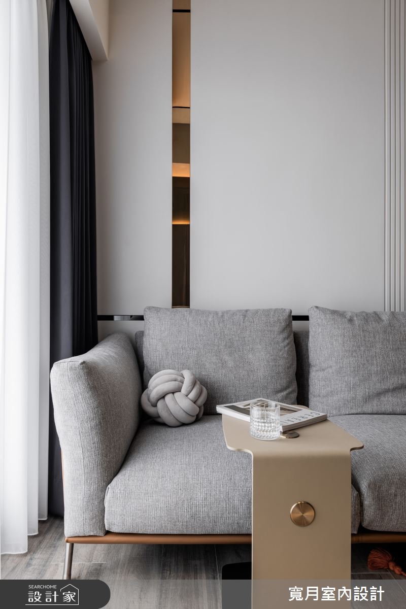 15坪新成屋(5年以下)＿現代風客廳案例圖片＿寬月室內裝修設計股份有限公司＿寬月_28｜靜息・光境・自在之5