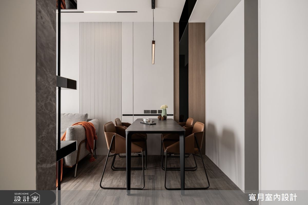 15坪新成屋(5年以下)＿現代風餐廳案例圖片＿寬月室內裝修設計股份有限公司＿寬月_28｜靜息・光境・自在之6
