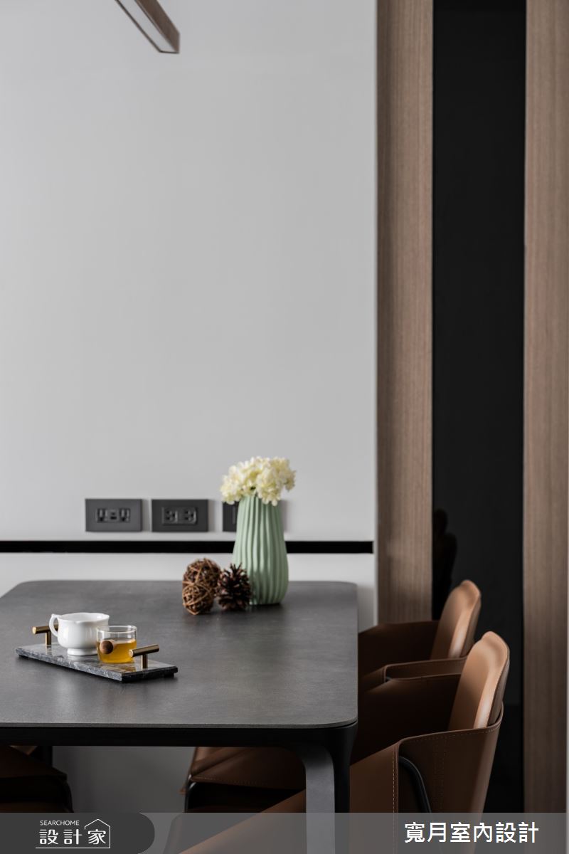 15坪新成屋(5年以下)＿現代風餐廳案例圖片＿寬月室內裝修設計股份有限公司＿寬月_28｜靜息・光境・自在之8