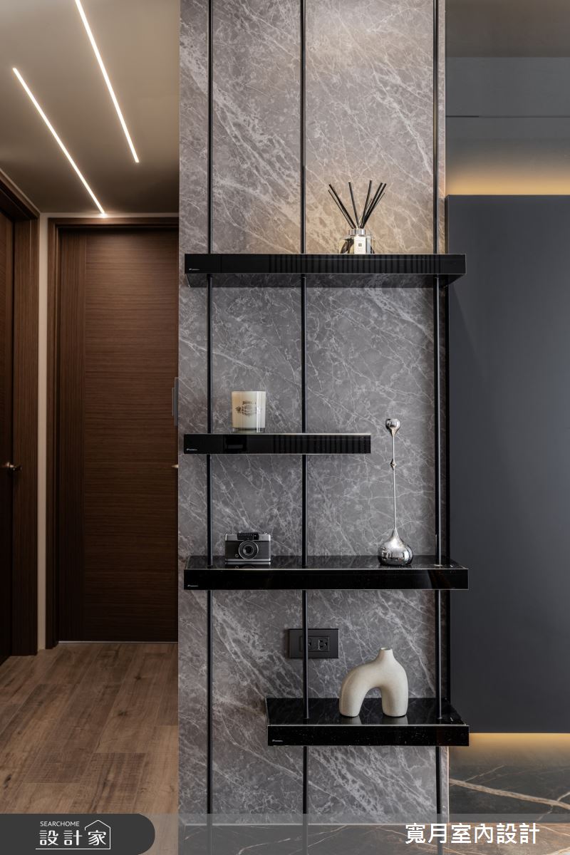 15坪新成屋(5年以下)＿現代風客廳走廊案例圖片＿寬月室內裝修設計股份有限公司＿寬月_28｜靜息・光境・自在之13