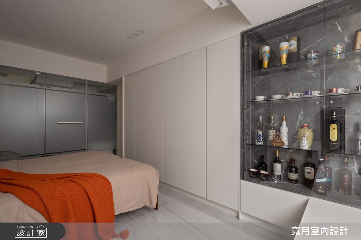 30坪老屋(16~30年)＿現代風臥室案例圖片＿寬月室內裝修設計股份有限公司＿寬月_30｜靜映・素序・恰居之13