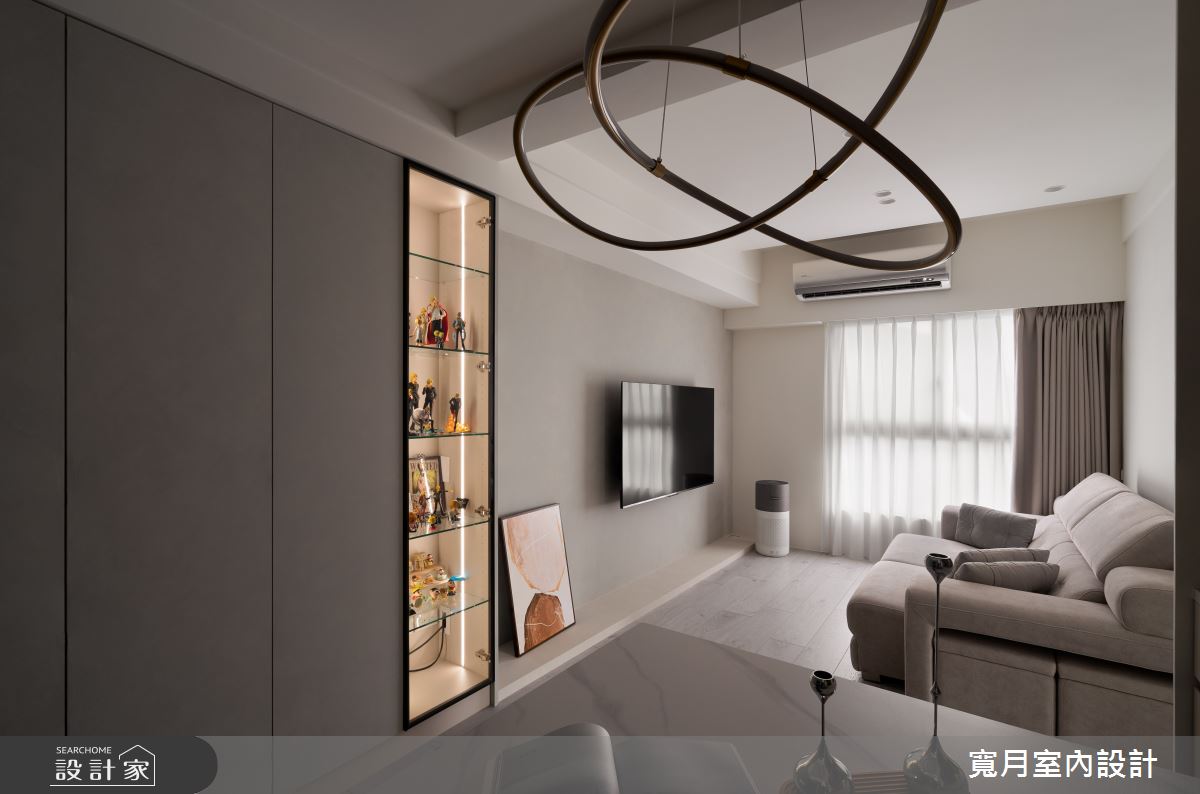 16坪新成屋(5年以下)＿現代風客廳餐廳案例圖片＿寬月室內裝修設計股份有限公司＿寬月_31｜柔域・微澄・靜感之6