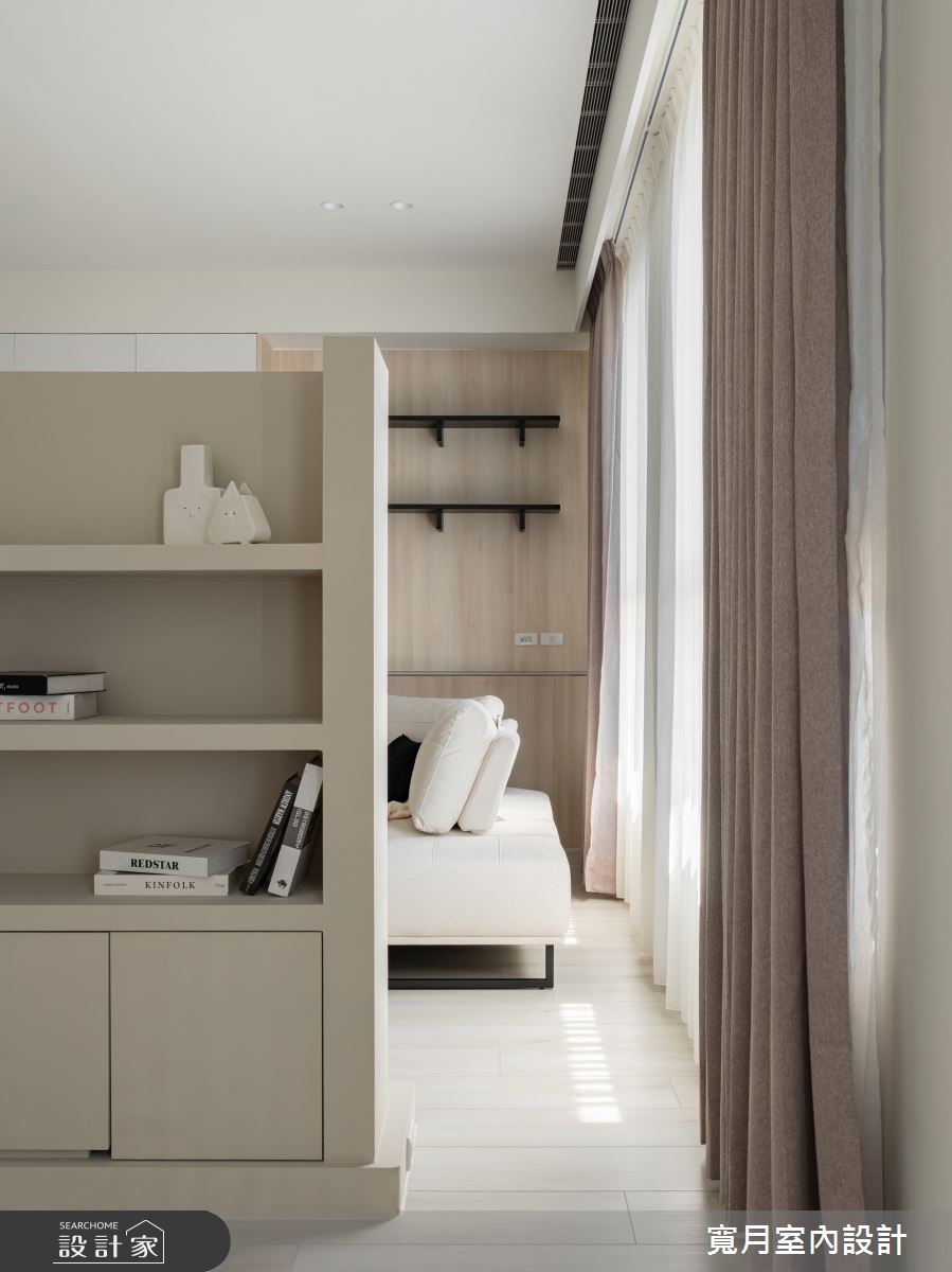 50坪新成屋(5年以下)＿北歐風客廳案例圖片＿寬月室內裝修設計股份有限公司＿寬月_32｜晴澄・簡域・微光之6