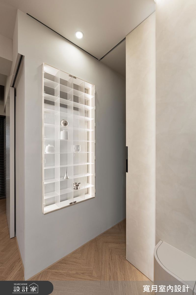 13坪新成屋(5年以下)＿奶茶風客廳案例圖片＿寬月室內裝修設計股份有限公司＿寬月_34｜沐光・映白・寧謐之12