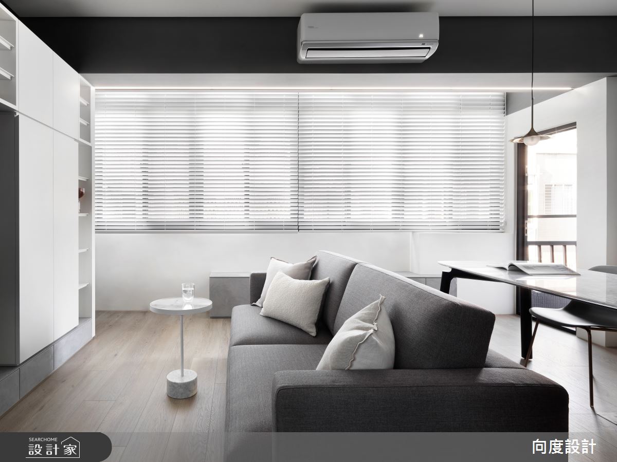 23坪老屋(31~40年)＿現代風客廳案例圖片＿向度設計＿向度_隱藏中的生活秩序之2