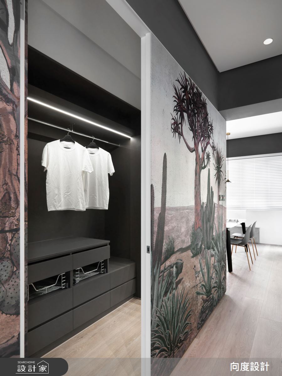 23坪老屋(31~40年)＿現代風更衣間案例圖片＿向度設計＿向度_隱藏中的生活秩序之25