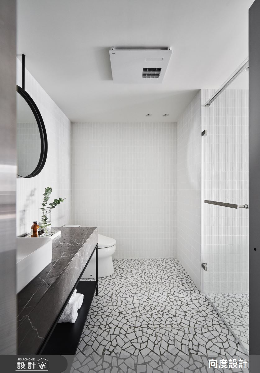 14坪新成屋(5年以下)＿現代風浴室案例圖片＿向度設計＿向度_頭層之間之26