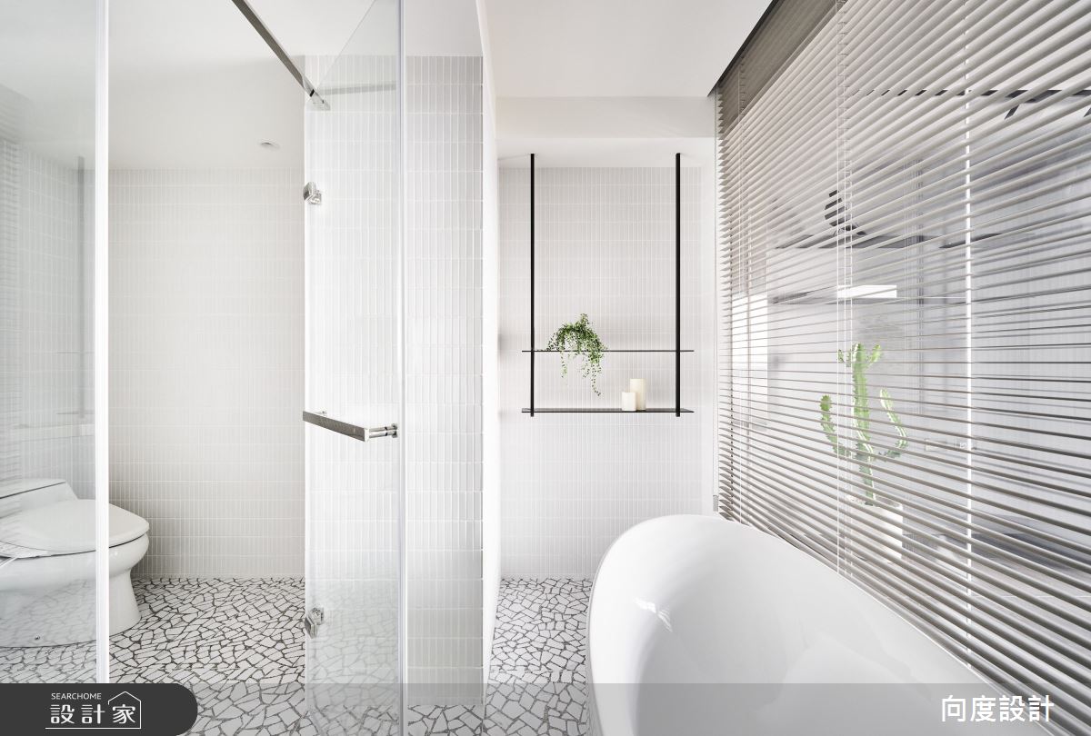 14坪新成屋(5年以下)＿現代風浴室案例圖片＿向度設計＿向度_頭層之間之24